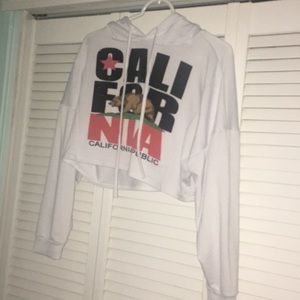 Cute Crop Top Hoodie